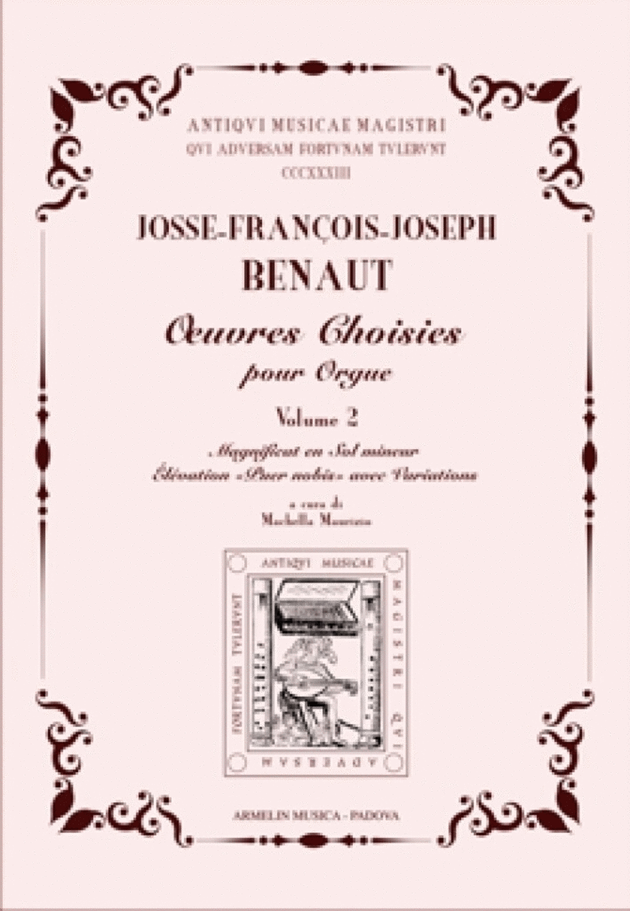 Oeuvres Choisies pour Orgue vol. 2 Organ scores gallery preview page 1