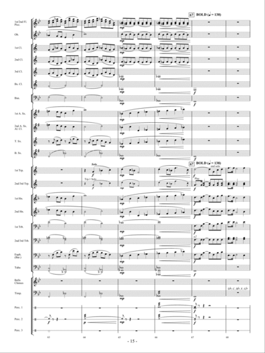 Adventures Concert Band scores gallery preview page 14