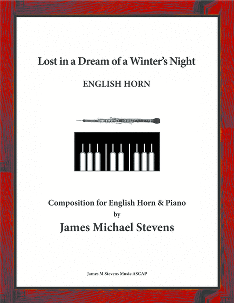 Lost in a Dream of a Winter's Night - English Horn & Piano image number null