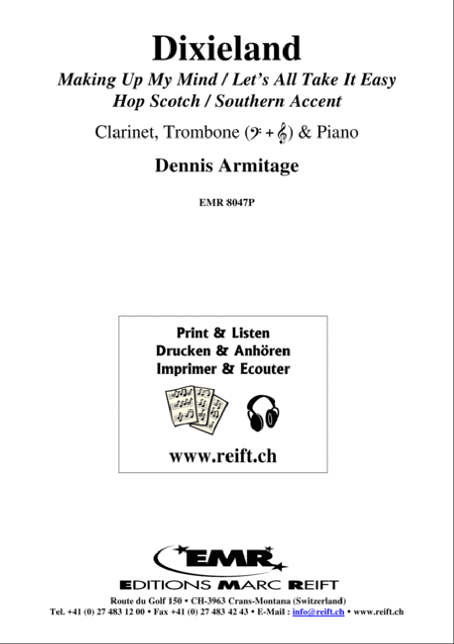 Dixieland Clarinet scores gallery preview page 2