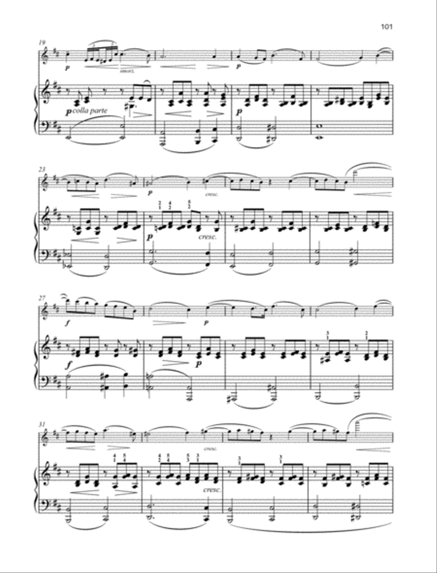 Cavatine Violin Solo scores gallery preview page 2