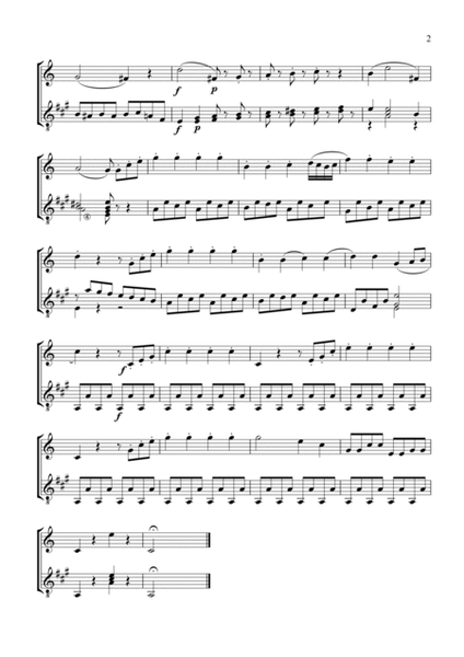 Rondo and Romance (abridged) for clarinet in Bb and guitar image number null