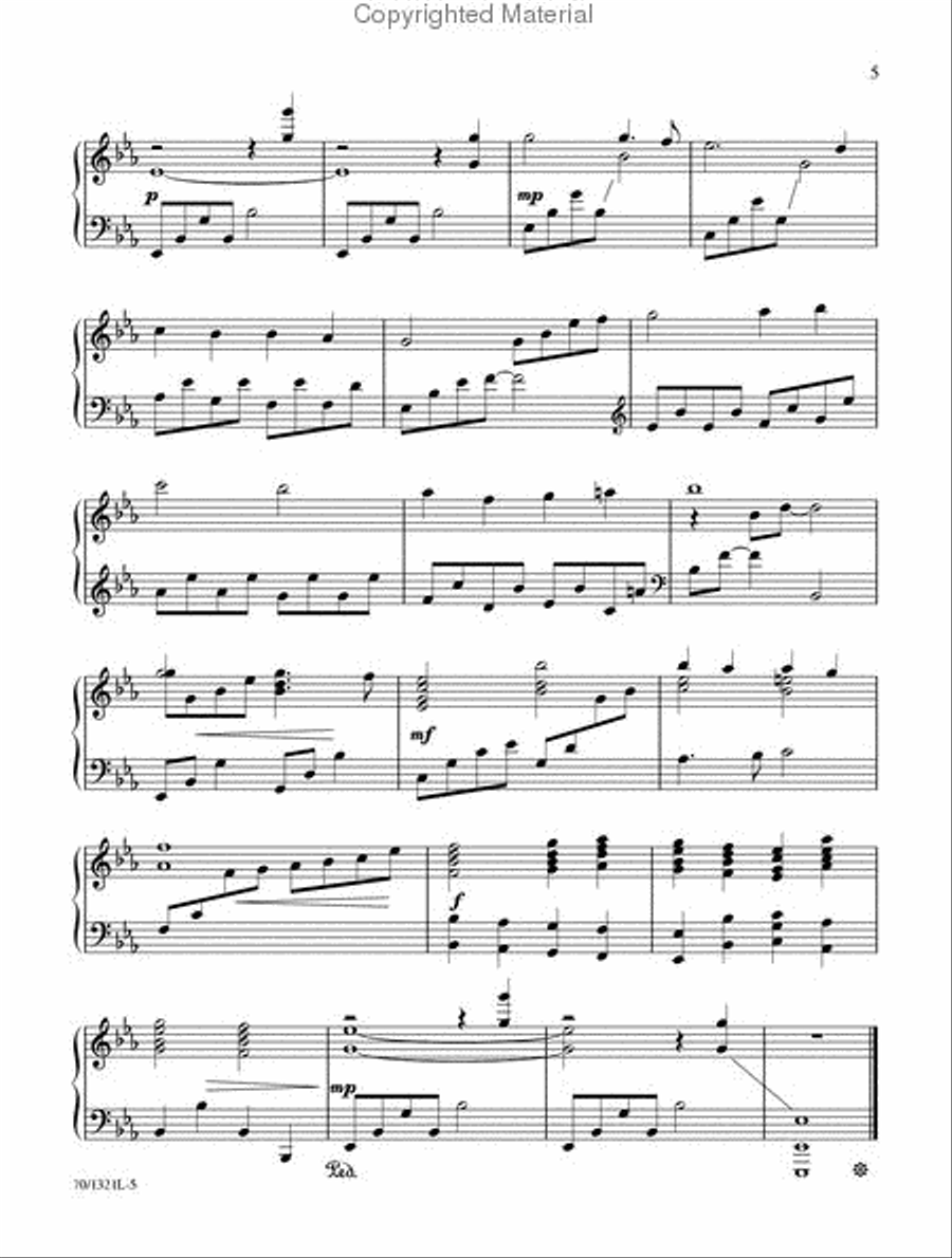 Abide With Me Abide With Me Piano Solo scores gallery preview page 3