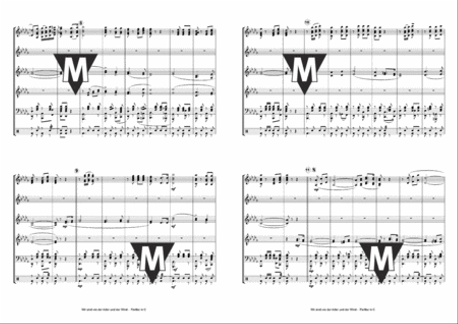 Du, meine Heimat Du, meine Heimat Concert Band scores gallery preview page 4