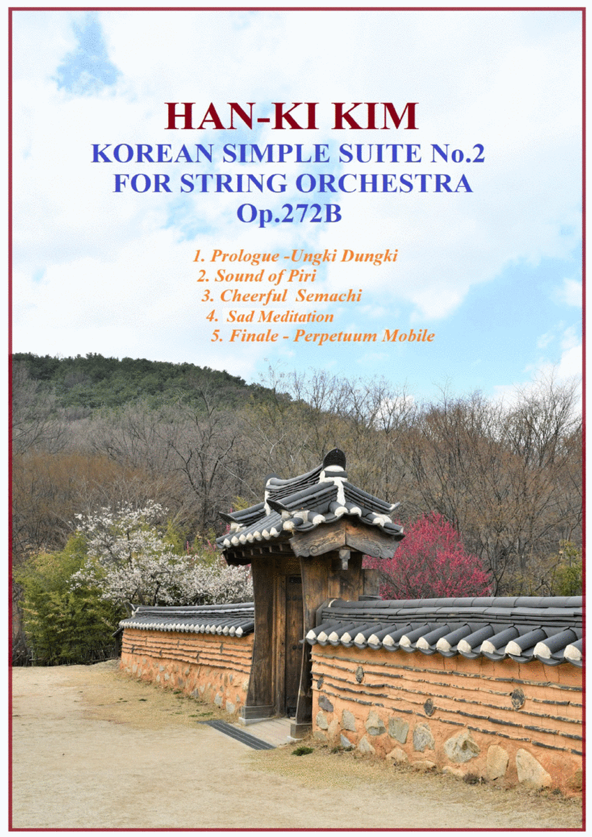 Korean Simple Suite No.2 (For String Orchestra) image number null