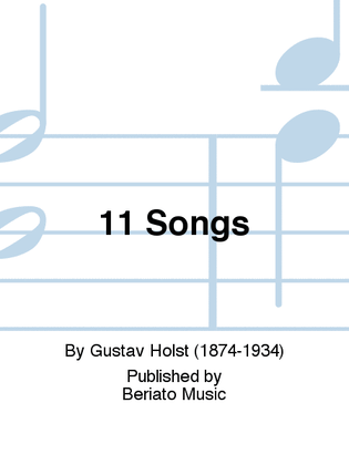 Book cover for 11 Songs