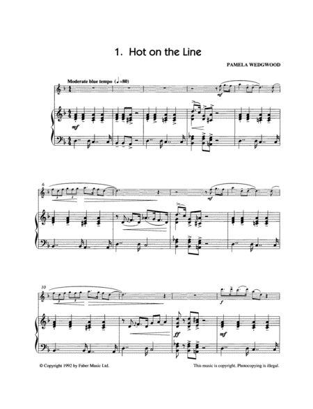 Jazzin' About -- Fun Pieces for Flute