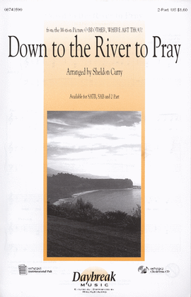 Book cover for Down to the River to Pray (from O Brother, Where Art Thou?)
