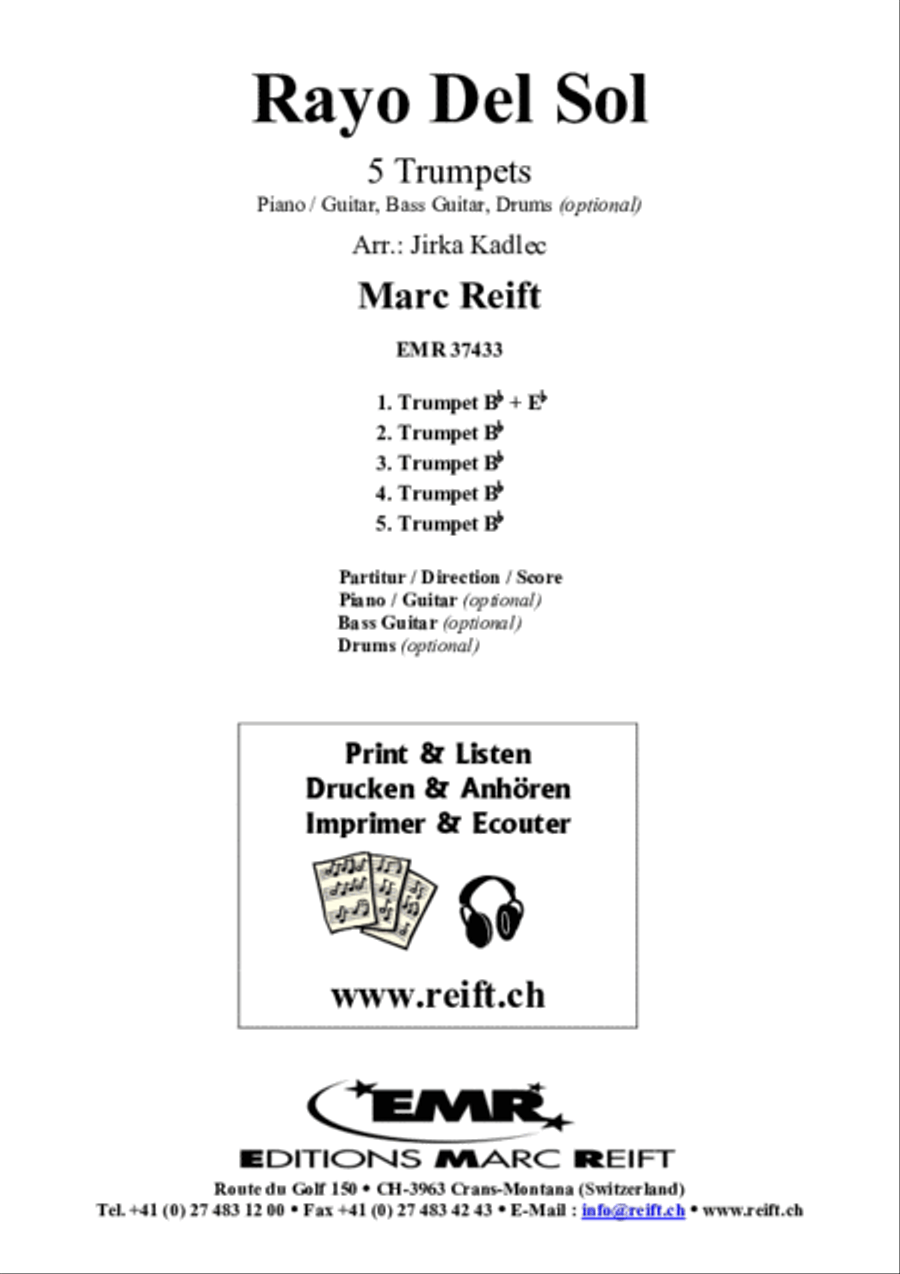 Rayo Del Sol Rayo Del Sol Trumpet scores gallery preview page 2