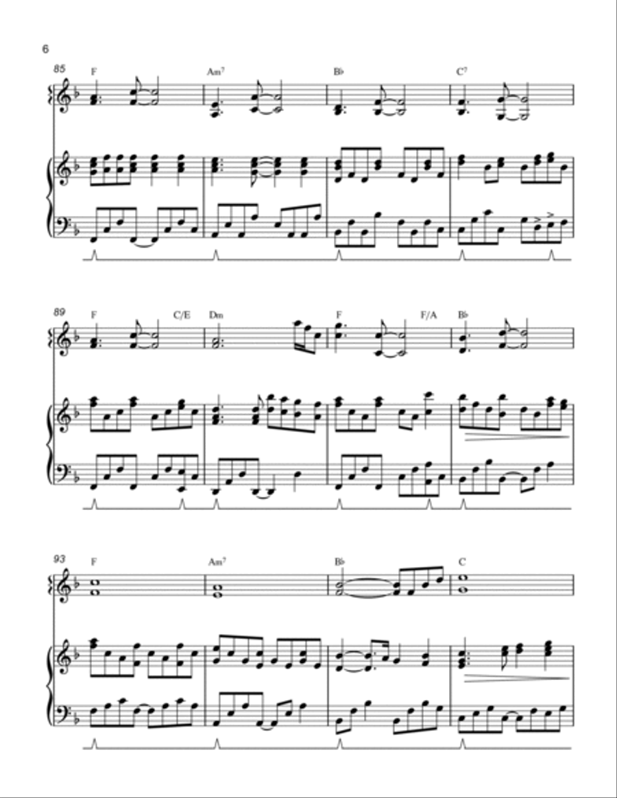 Thunder Road Piano Solo scores gallery preview page 6