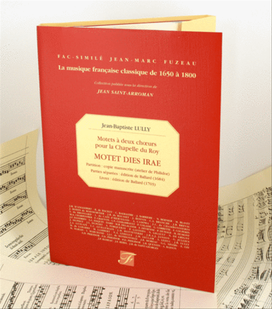 Grand motet dies irae (1683) Orchestra scores gallery preview page 1