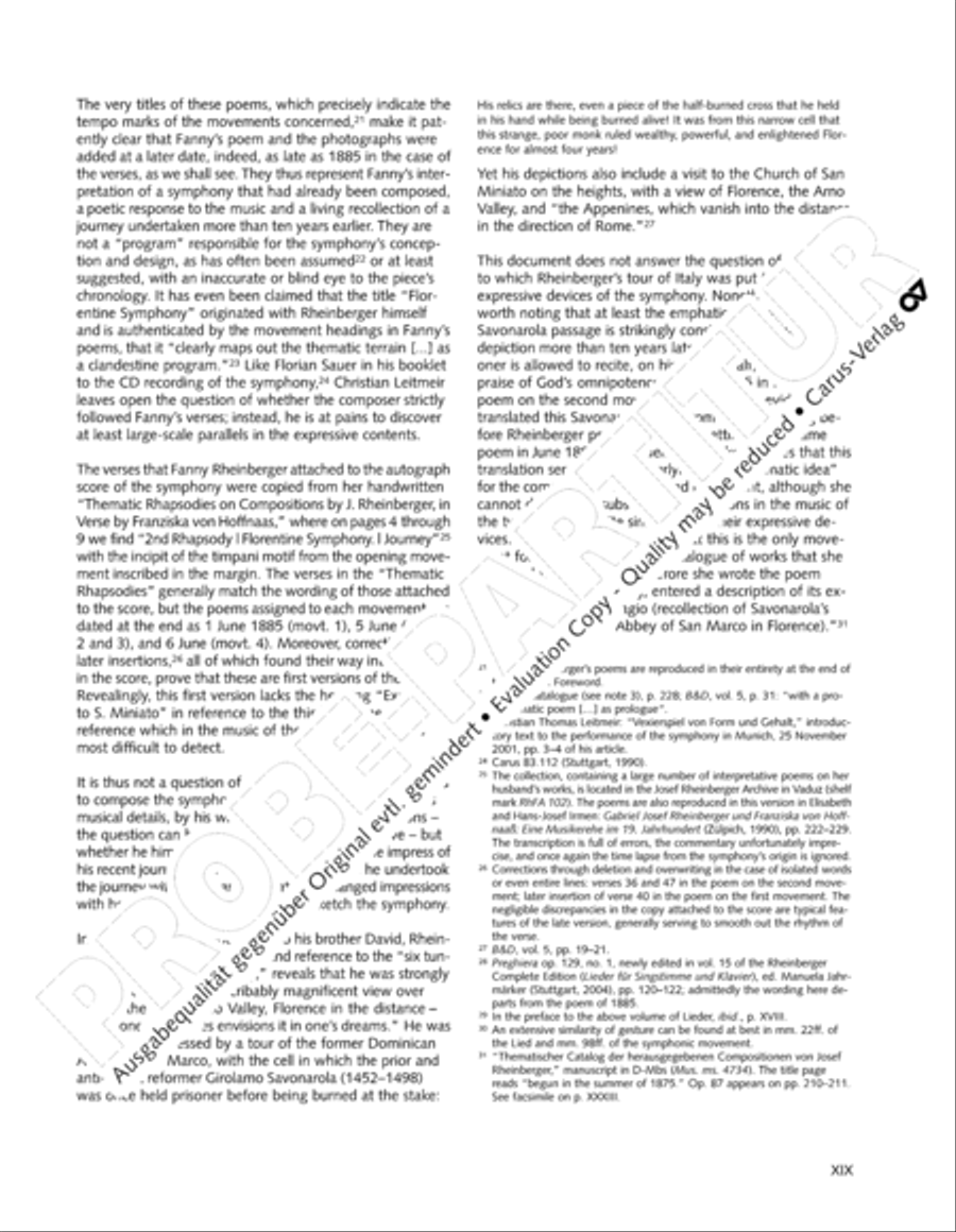 Rheinberger (Gesamtausgabe, Bd. 24) Orchestra scores gallery preview page 20