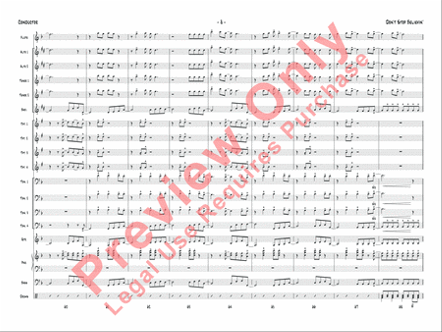 Don't Stop Believin' Jazz Ensemble scores gallery preview page 11