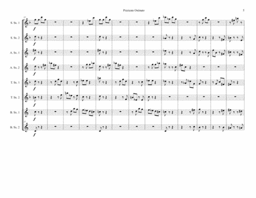 Pizzicato Ostinato from Symphony No. 4 image number null