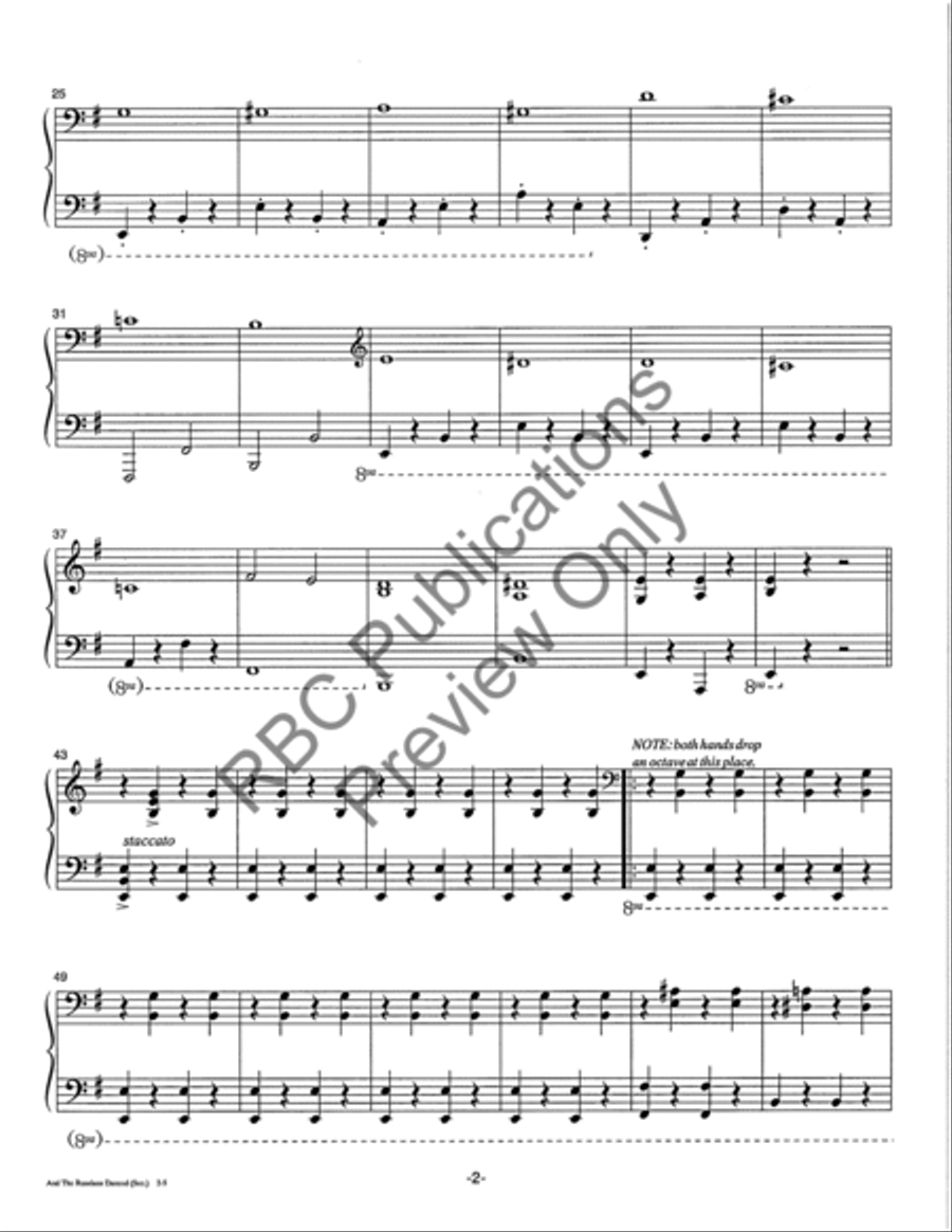 And The Russians Danced! And The Russians Danced! Piano Solo scores gallery preview page 5