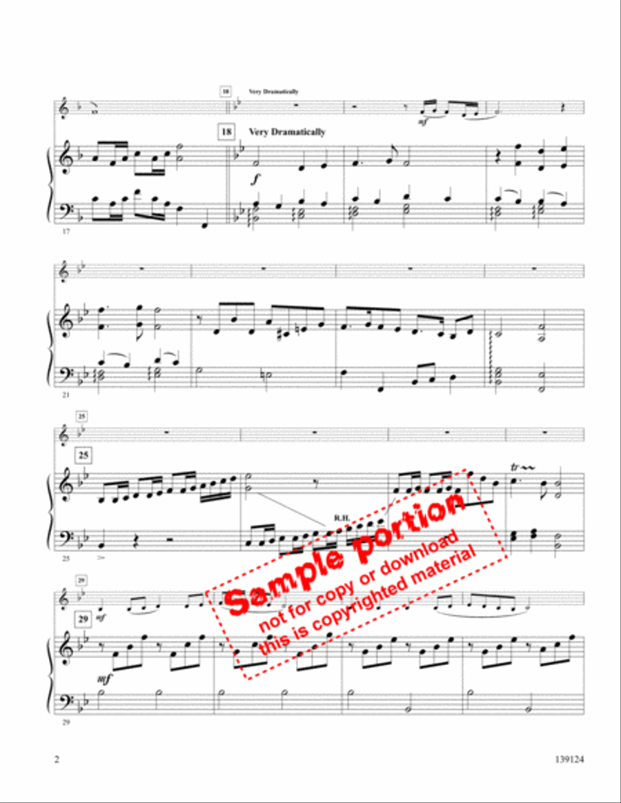 My Faith Looks Up To Thee Trumpet scores gallery preview page 3