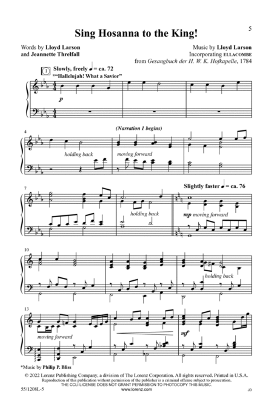 No Greater Love Choir scores gallery preview page 5