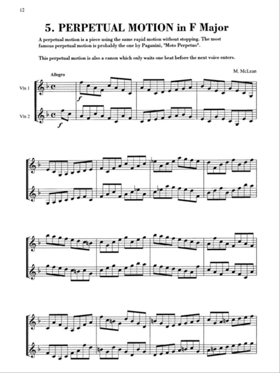 The Well-Tempered Violin Violin Solo scores gallery preview page 9