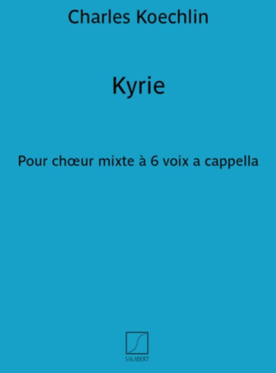 Kyrie 6 voix mixtes A Cappella scores gallery preview page 1