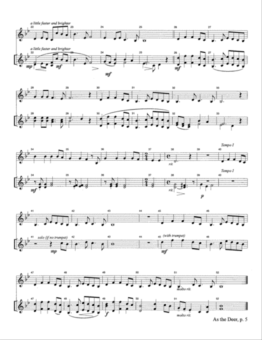 Praise Him with Instruments Orchestra scores gallery preview page 3