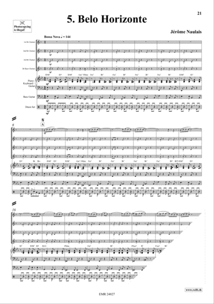 Play With Your Band Volume 1 Clarinet scores gallery preview page 7