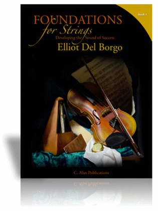 Book cover for Foundations for Strings, Book 1