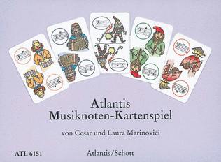 Book cover for Marinovici C+l Musiknoten Kartenspiel
