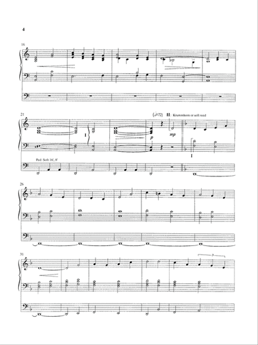 Seasons of the Spirit Organ Solo scores gallery preview page 4