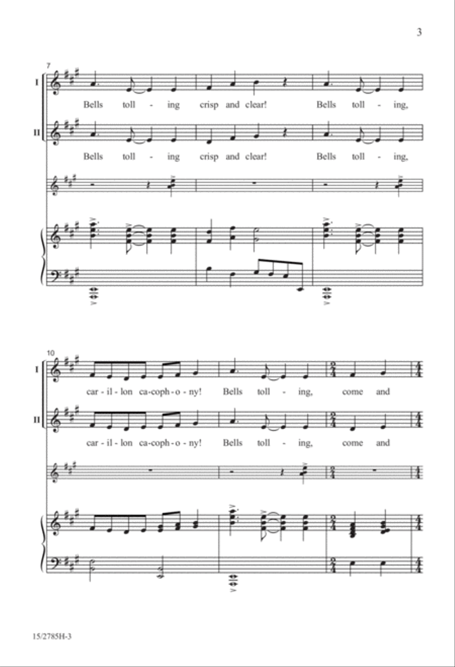 Ringing in the New Year Ringing in the New Year 2-Part scores gallery preview page 4