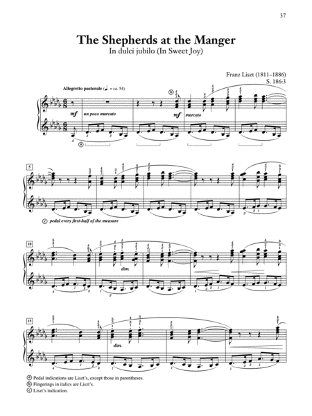 Classical Piano Music for the Christmas Season Piano Solo - Sheet Music