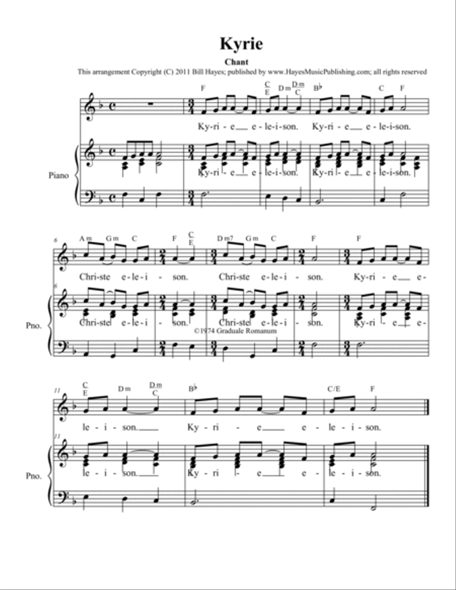 Chant Mass (Book) Voice scores gallery preview page 4