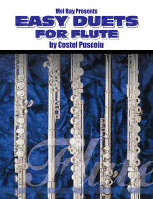 Book cover for Easy Duets for Flute