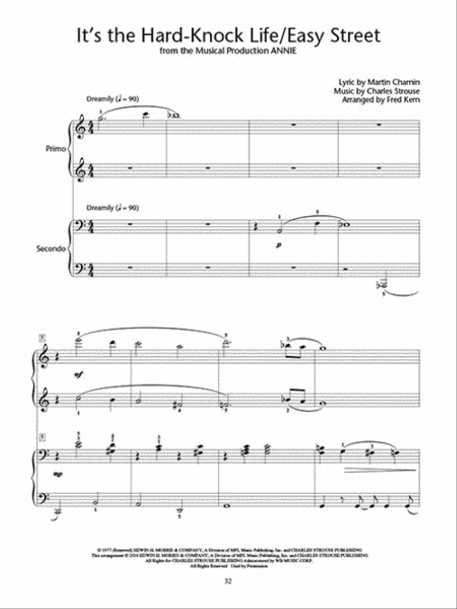 Four Hands on Broadway Four Hands on Broadway Piano Method scores gallery preview page 4