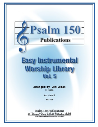 Easy Instrumental Worship Library Vol 5 C Bass