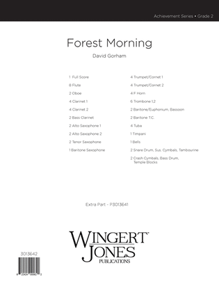 Forest Morning - Full Score