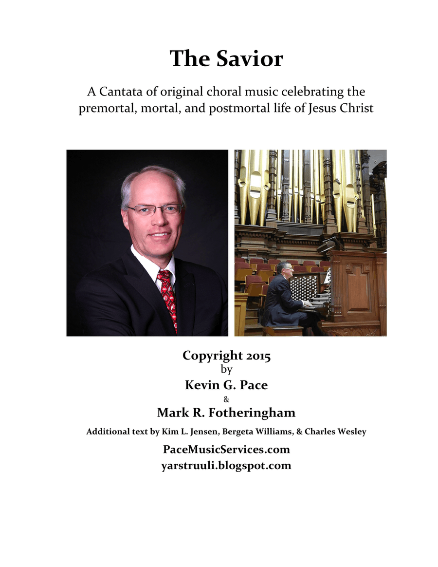 The Savior: A Sacred Cantata for SATB Choir with piano accompaniment 4-Part scores gallery preview page 2