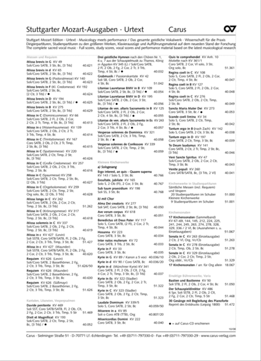 Requiem Requiem 4-Part scores gallery preview page 232