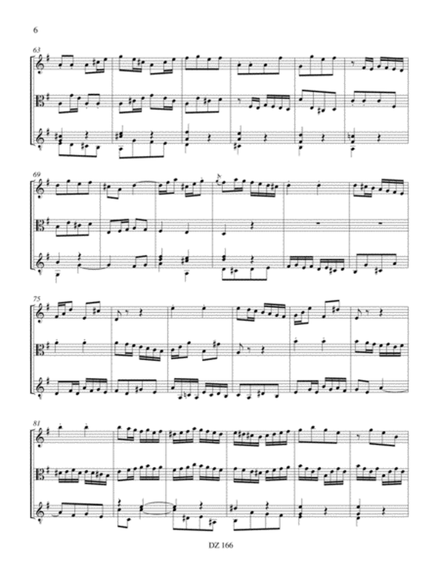 Six sonates en trio, vol. VI, BWV 530