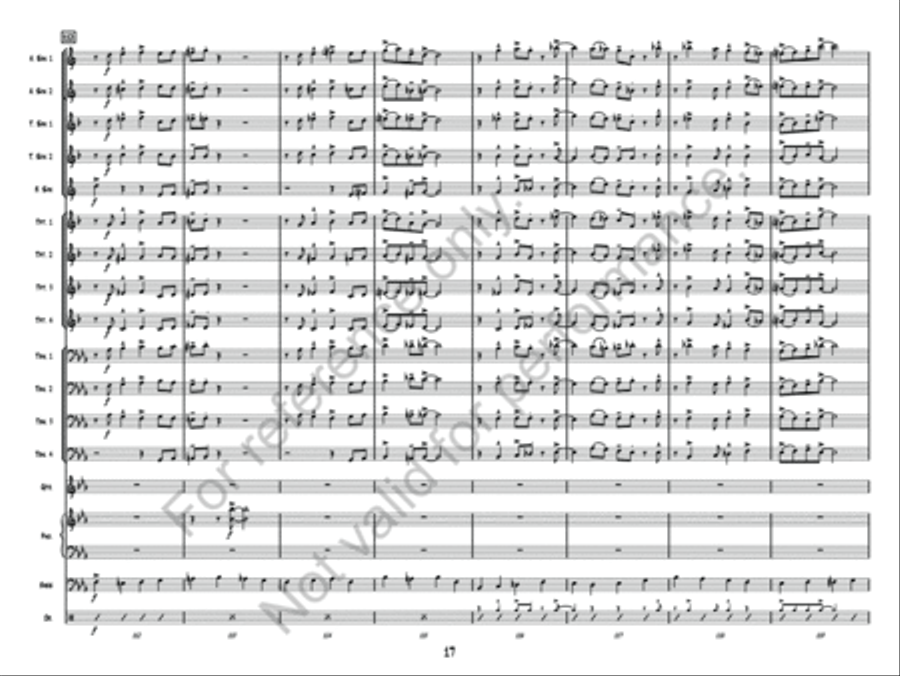 Fascinating Rhythm Jazz Ensemble scores gallery preview page 18