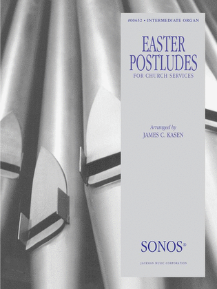 Book cover for Easter Postludes - Organ