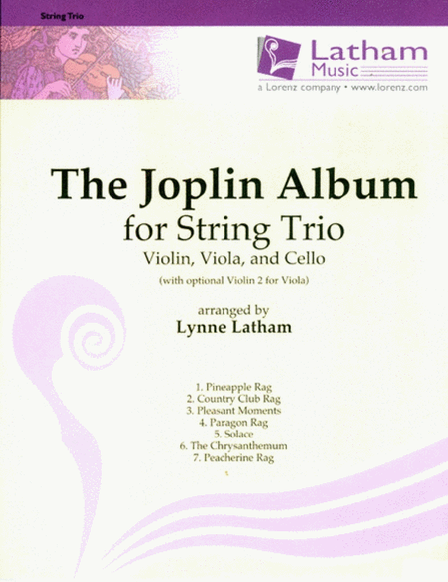 Joplin Album For String Trio Parts