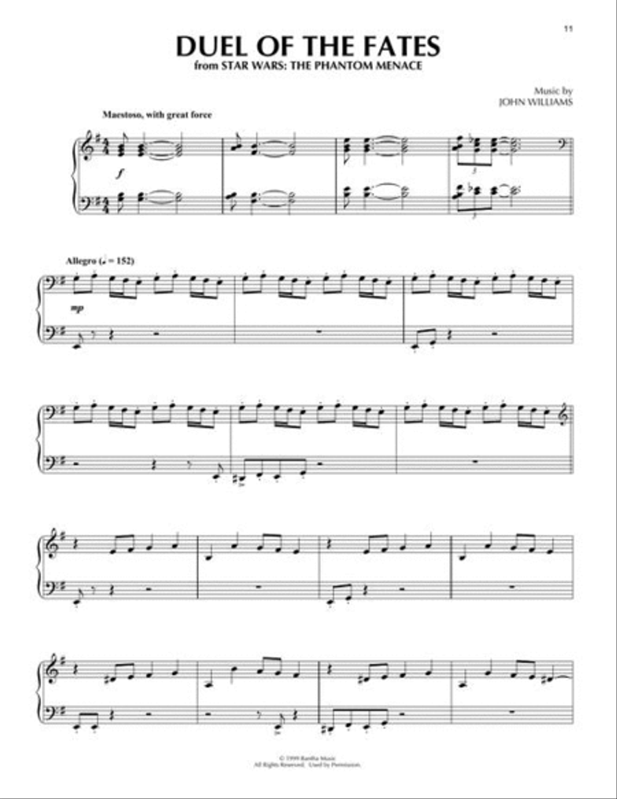 Star Wars: The Piano Anthology Piano Solo scores gallery preview page 8