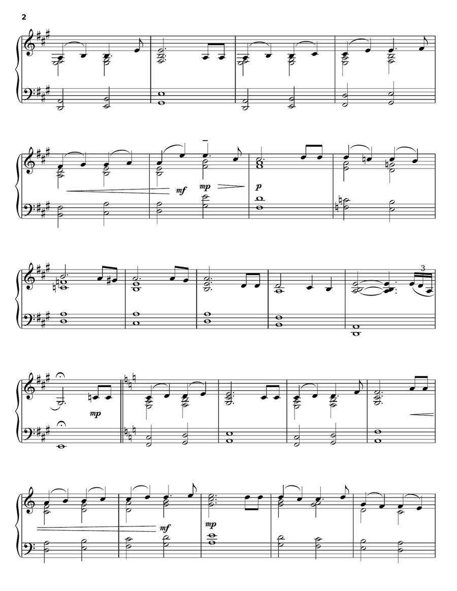Before I Close My Eyes Before I Close My Eyes Piano Solo scores gallery preview page 2