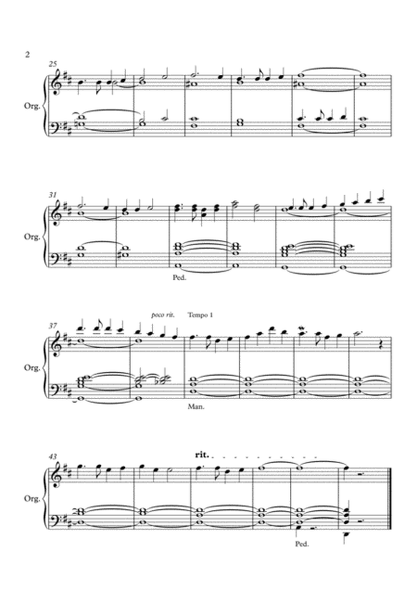 Organ pieces based on Danish psalms