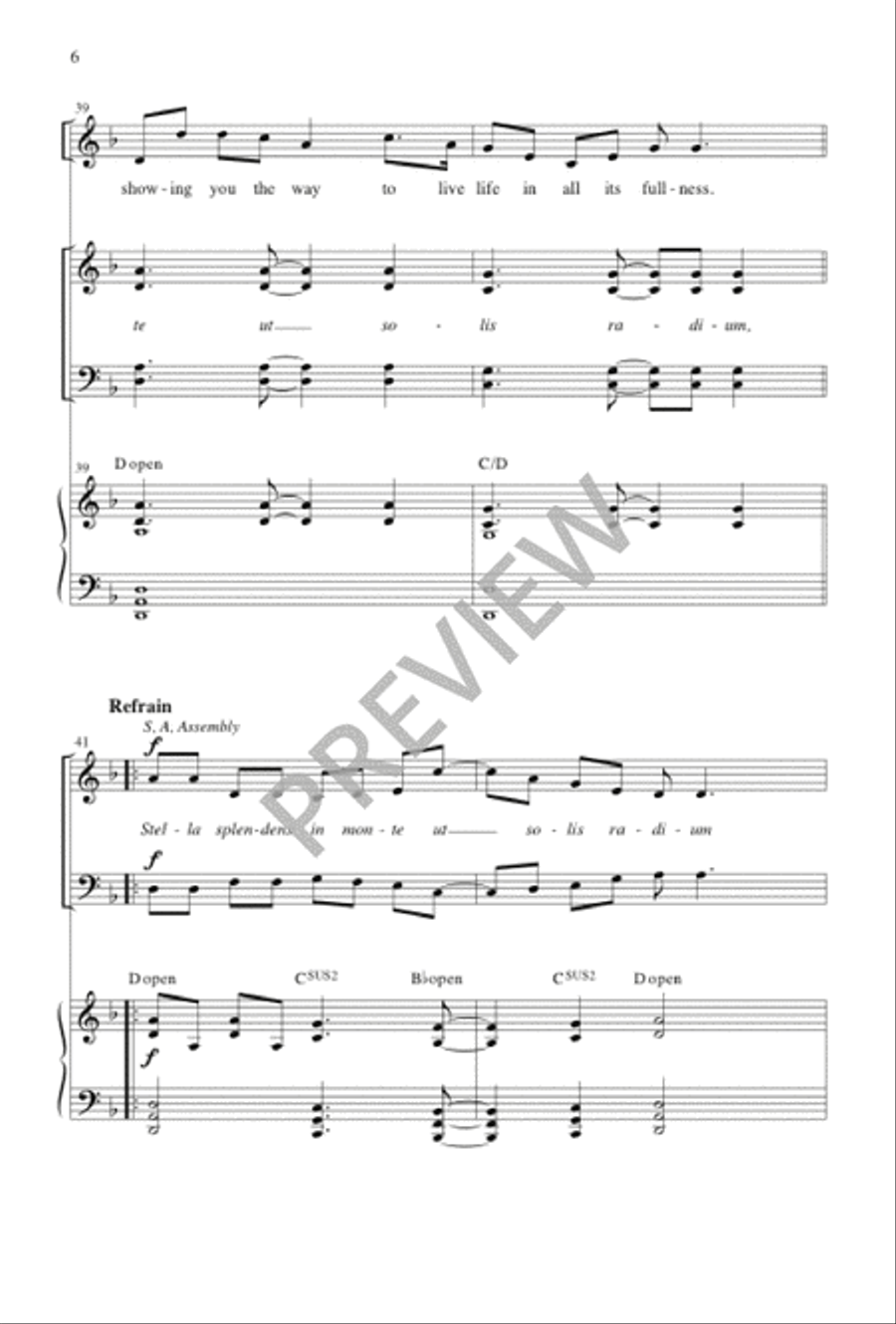 Stella Splendens 4-Part scores gallery preview page 7
