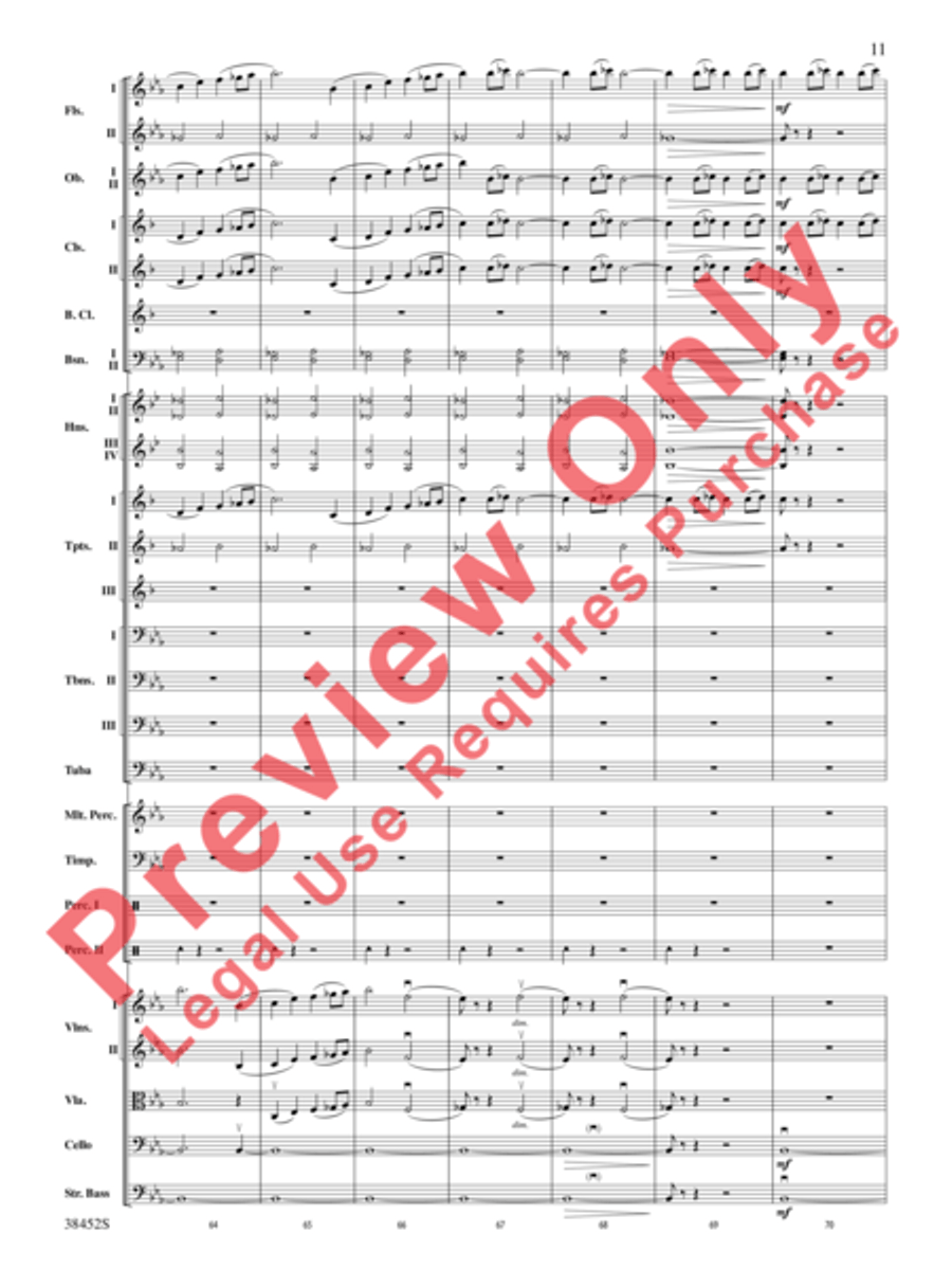 1812 Overture Full Orchestra scores gallery preview page 4