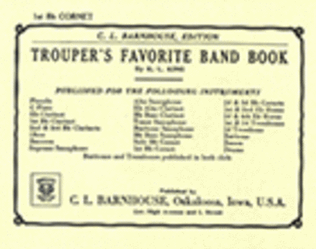 Book cover for Trouper's Favorite Band Book
