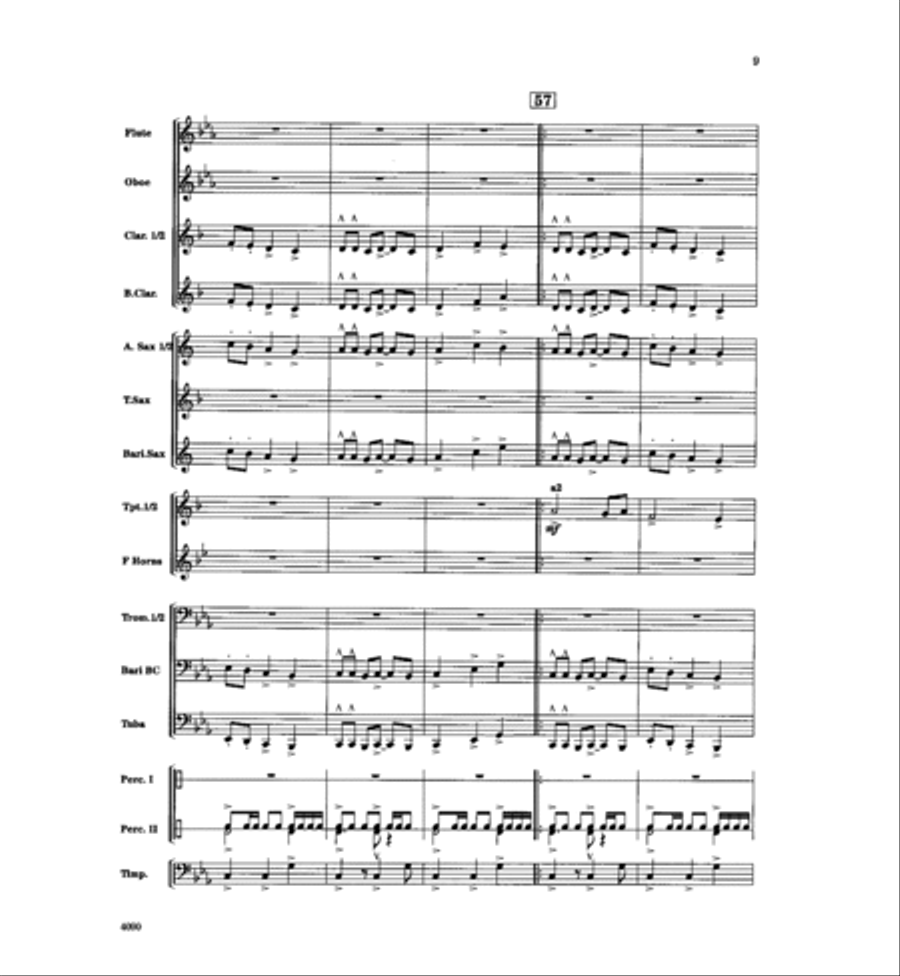 Pevensey Castle Concert Band scores gallery preview page 10