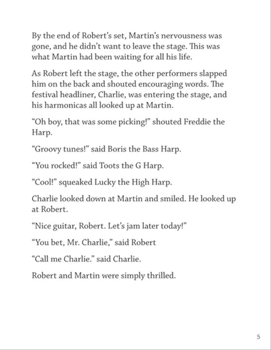 Martin the Guitar on the Road Guitar scores gallery preview page 5