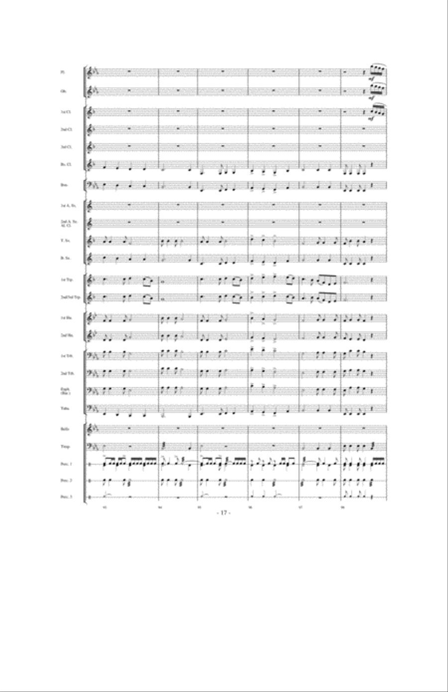 Spirit of the Pioneers Spirit of the Pioneers Concert Band scores gallery preview page 16
